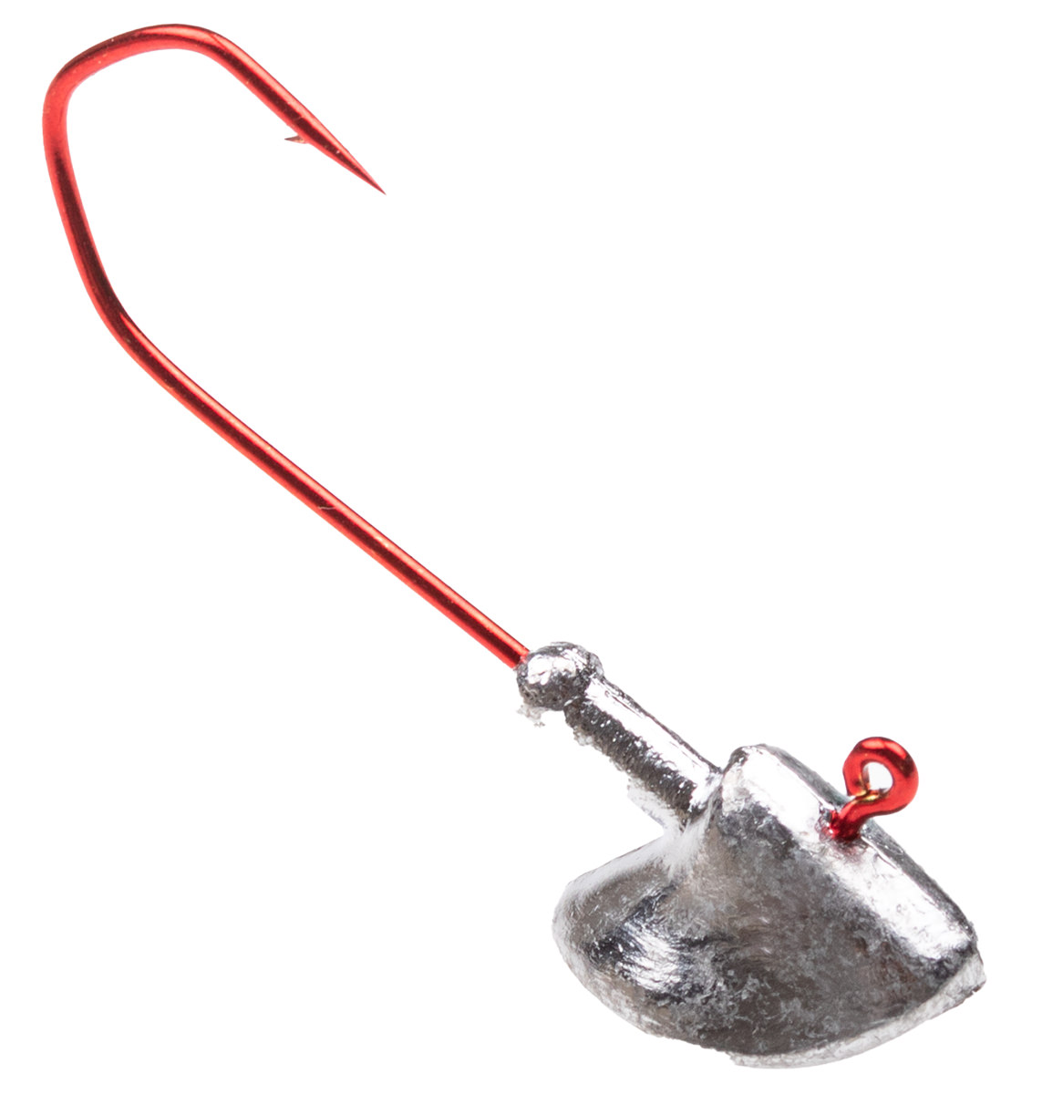 ProfiBlinker Erie-Stand-up-Jig mit High-Carbon Haken in Rot / Größe B / schwer / 7g / 4er Pack
