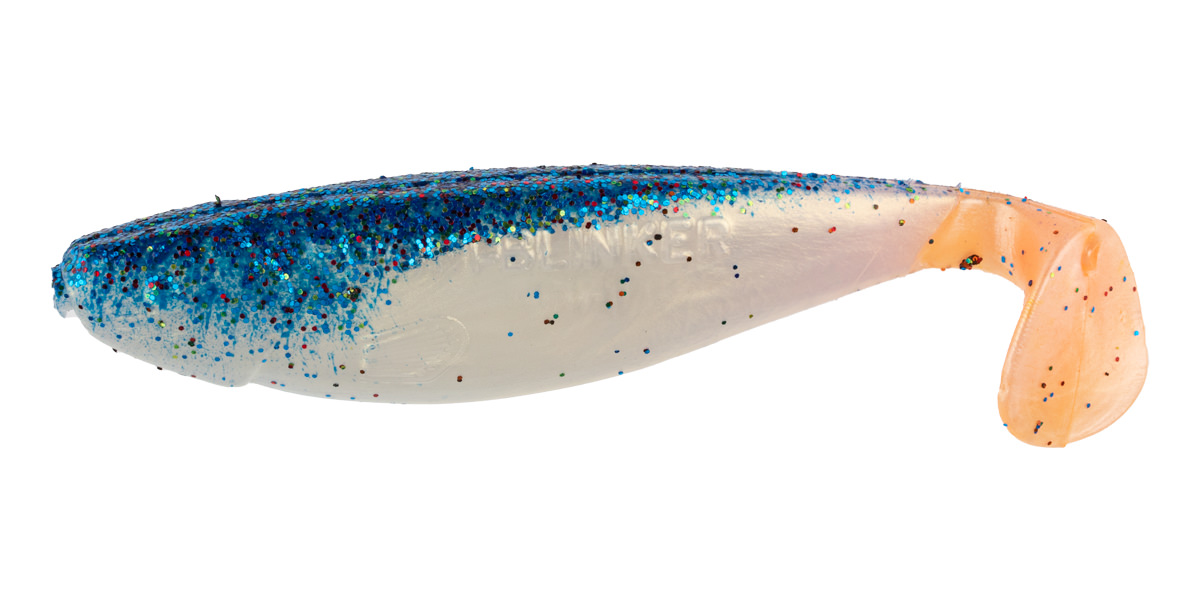 ProfiBlinker Attractor Größe F 11,5cm Perlmutt-Blau / 1 Stück 