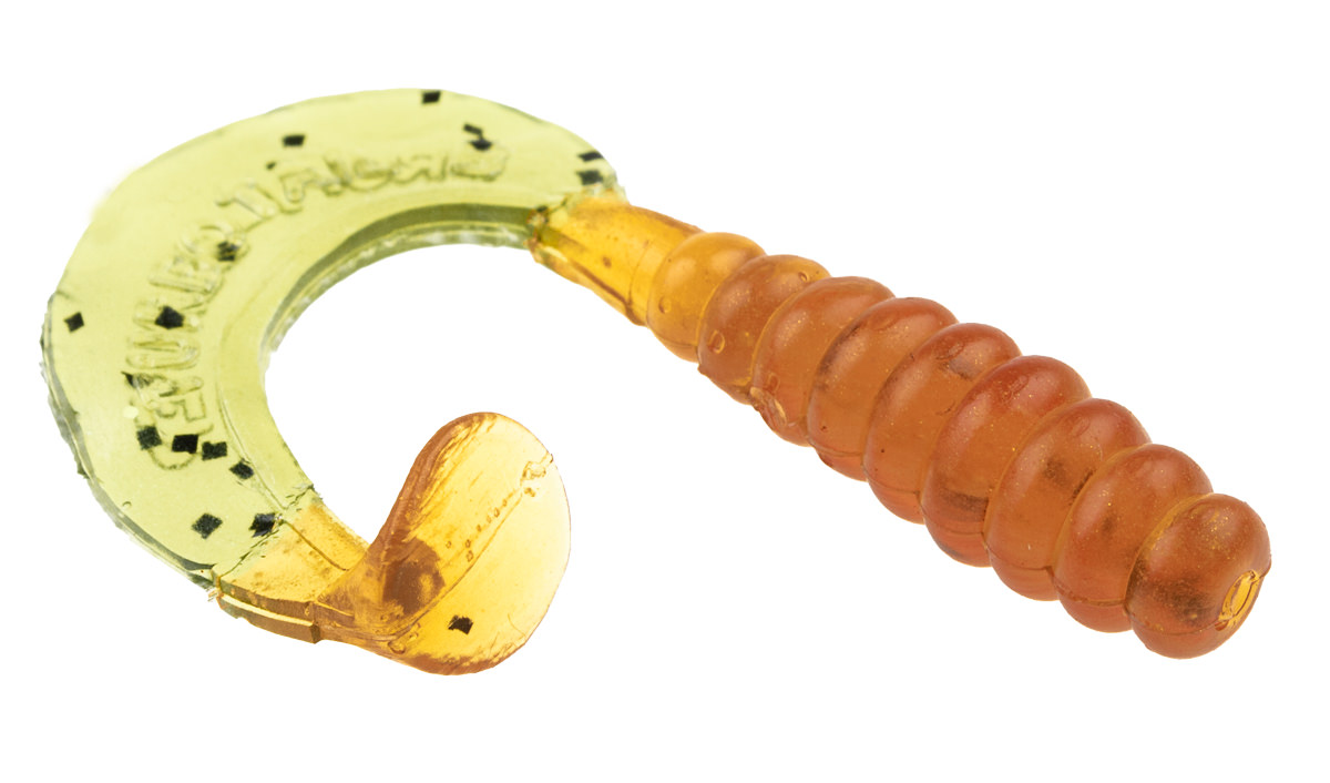 ProfiBlinker Turbotail Größe C 7,5cm Kaulbarsch / Glanz-Effekt / 100er Pack 