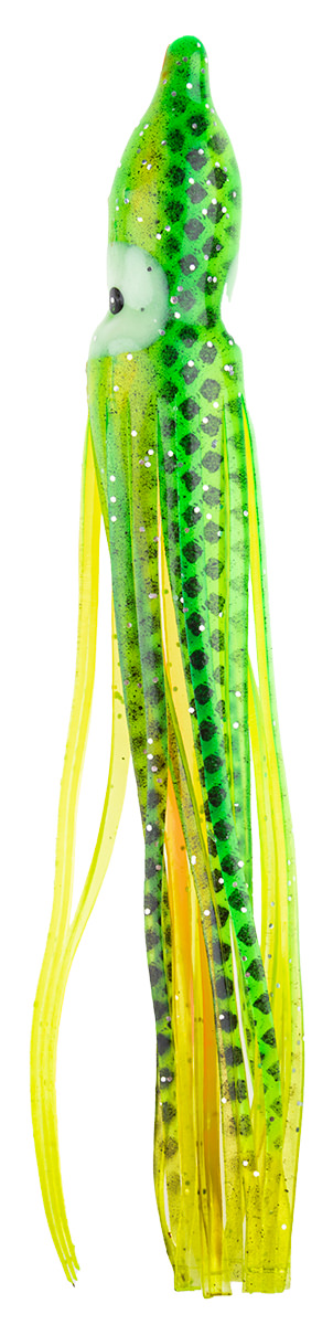 ProfiBlinker Octopus Größe 7,5cm feuer-gelb / 6er Pack 