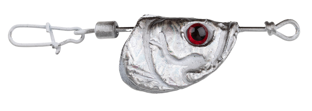 ProfiBlinker Kiemen-Vorschaltkopf beweglich / Weißfisch / 9g / 2er Pack 