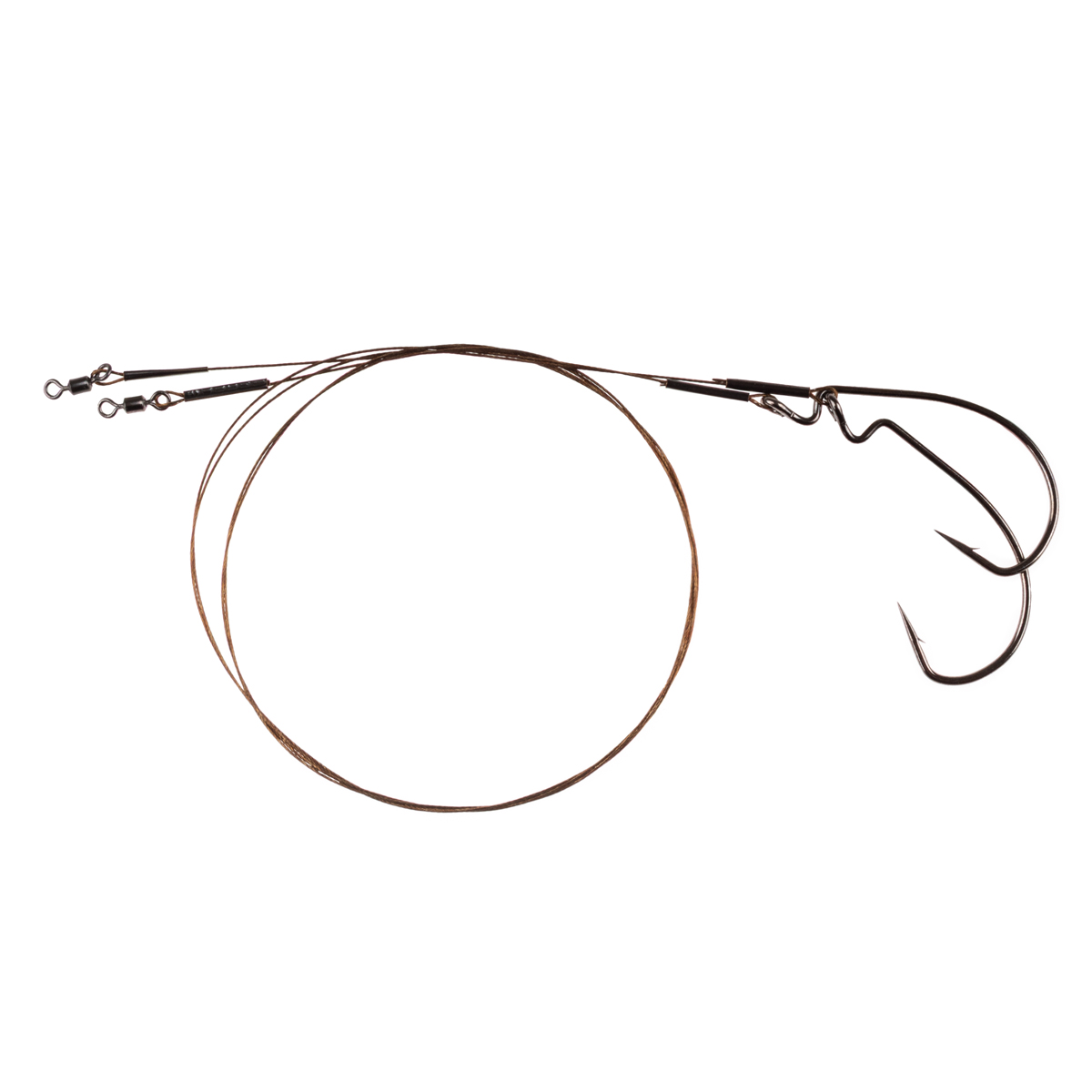 ProfiBlinker Soft-Wire Montage 7x7 mit Offset Haken Größe 1 / 50cm / Tragkraft 6kg / 2er Pack