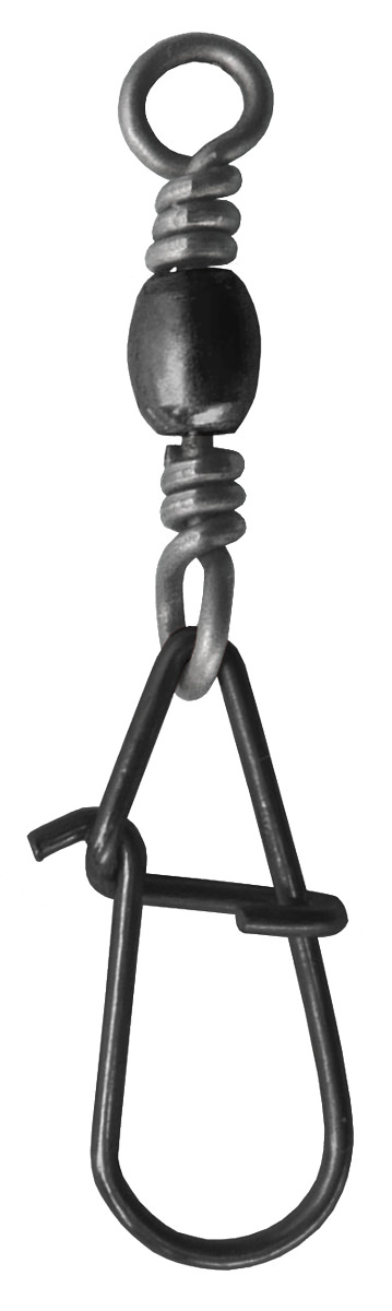 ProfiBlinker High Energy XXX-Strong Action Fastlock Wirbel in Silber-Schwarz / Tragkraft 40,5 kg / Größe 10 / 5er Pack