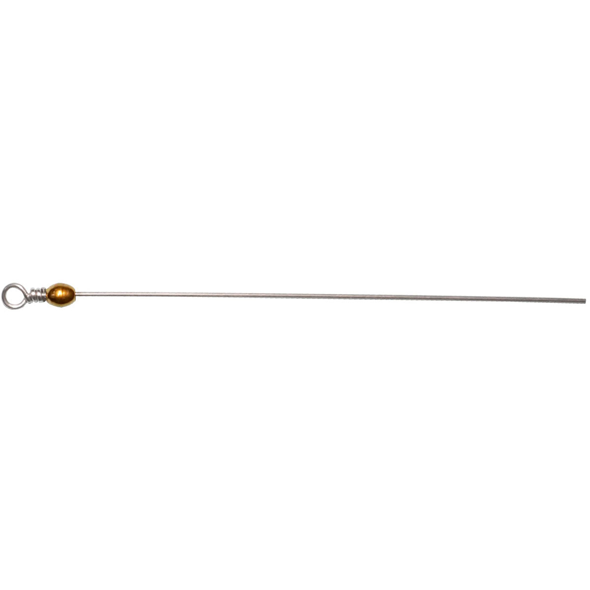 ProfiBlinker XXX-Strong Anti-Drall Spinnerachsen / für Spinner in Größe 2 / mit Wirbel Größe 14 Achslänge 56mm / 5er Pack