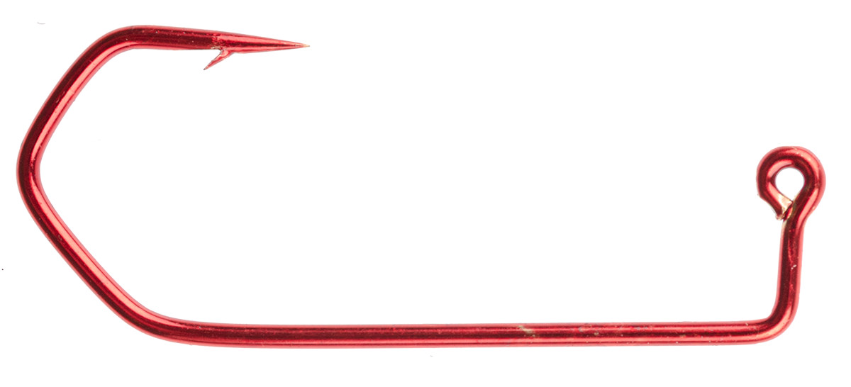 ProfiBlinker High-Carbon Twisterhaken / Rot / Größe 10 / 100er Pack 