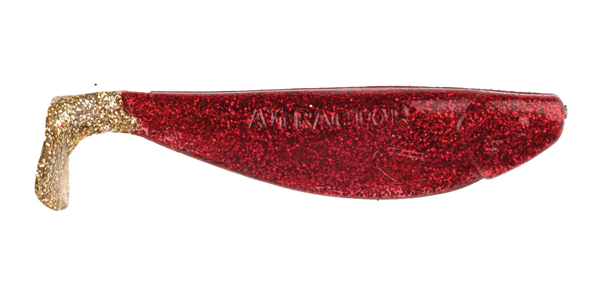 ProfiBlinker Attractor Größe D 8,5cm Rot-Metallic / 1000er Pack 