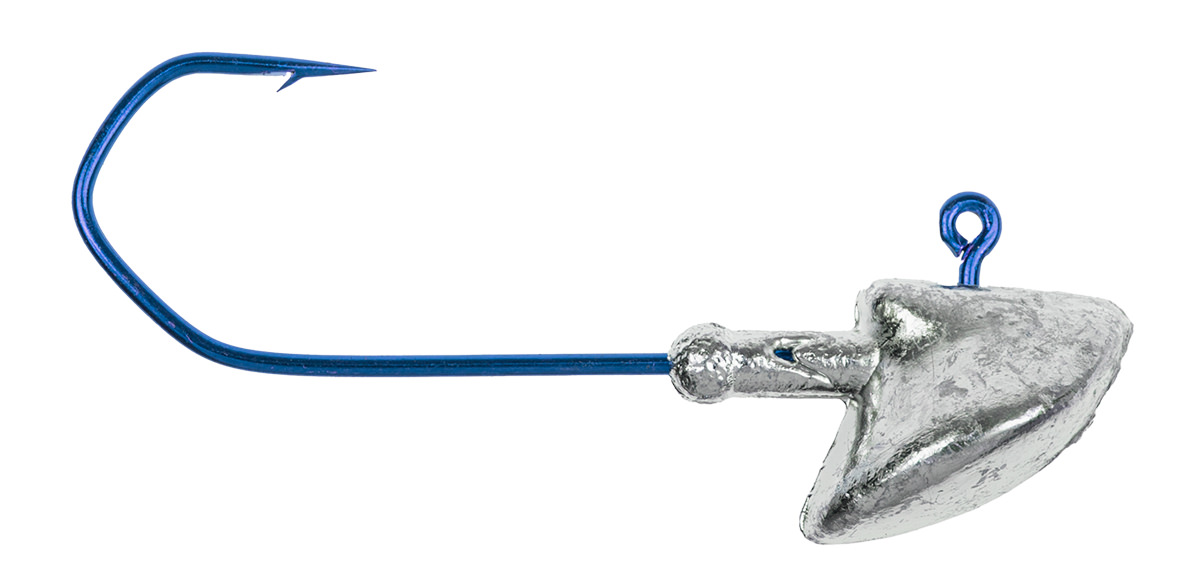 ProfiBlinker Erie-Stand-up-Jig mit High-Carbon Haken in Blau / Größe G / extra leicht / 9g / 50er Pack