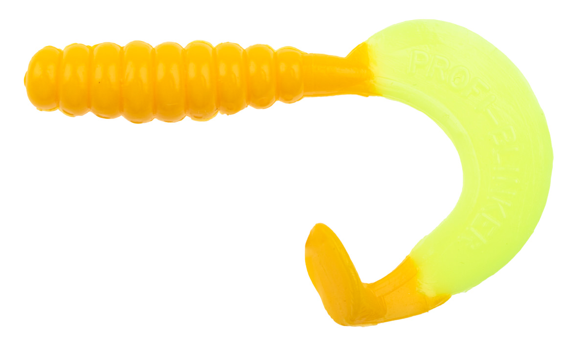 ProfiBlinker Turbotail Größe E 12,5cm Schwefel-Gelb / 50er Pack 