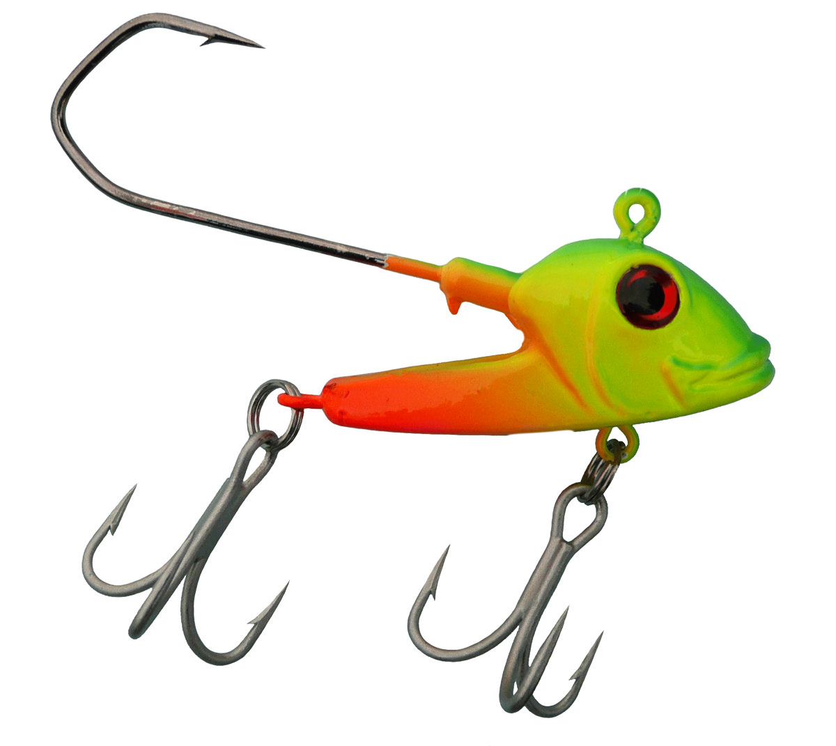 ProfiBlinker Halligalli Verticalli mit Jig-Haken und Drillingen Firehead 250g 