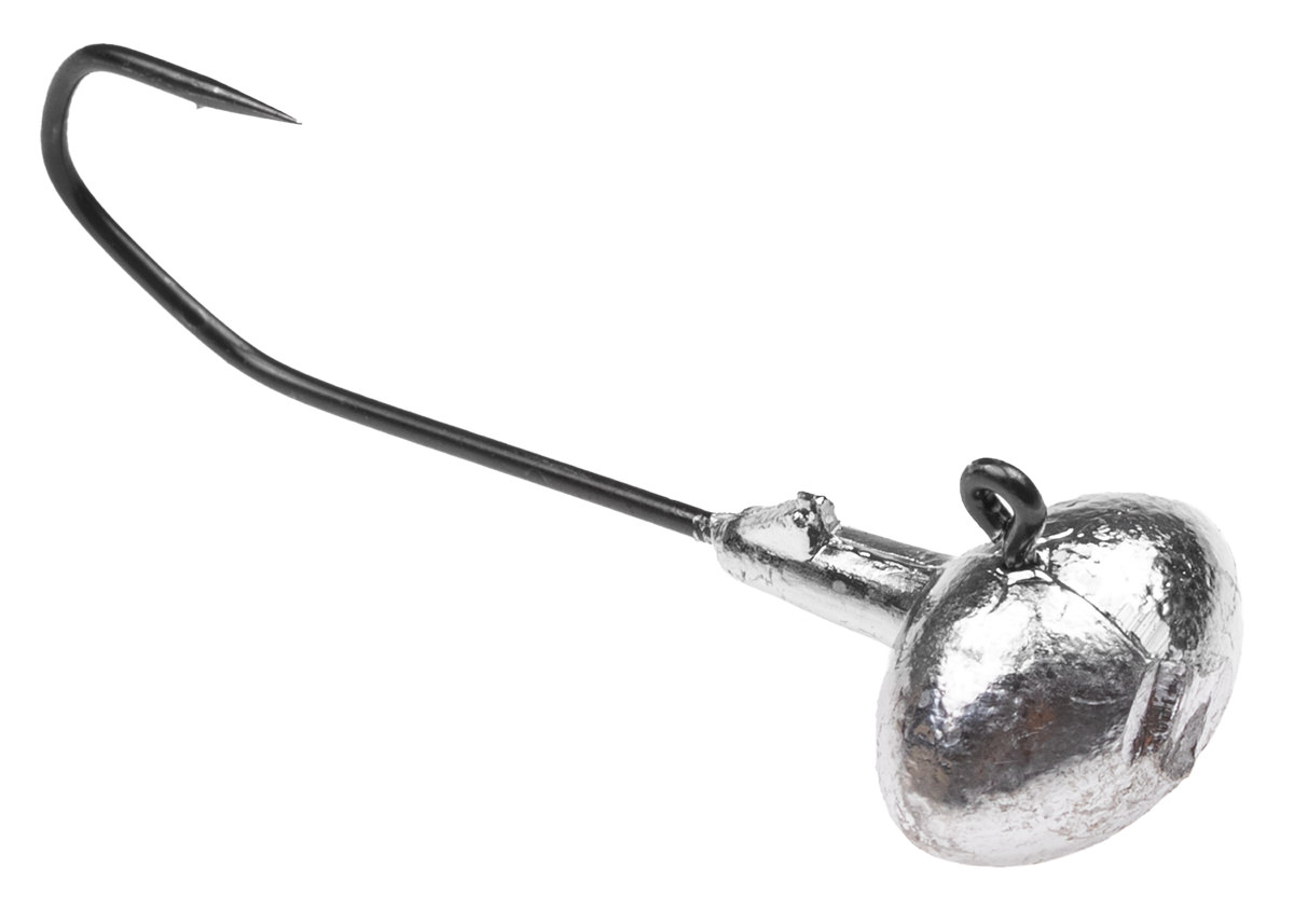 ProfiBlinker Football-Jig Olivenkopf mit High-Carbon Haken in Schwarz Größe C / mittel / 7g / 5er Pack