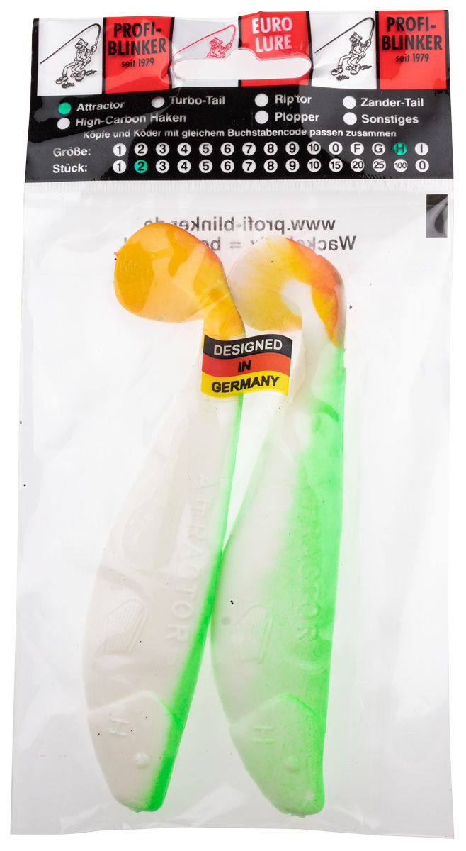 ProfiBlinker Attractor Größe H 14,5cm Weiß / Grell-Weiß / 2er Pack 