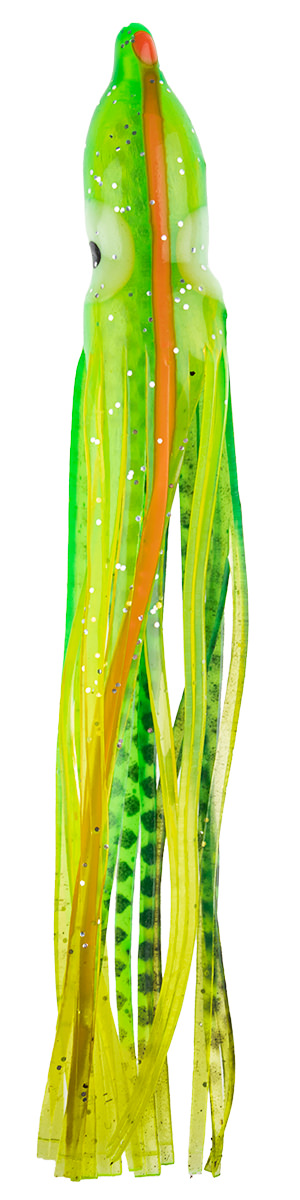 ProfiBlinker Octopus Größe 7,5cm feuer-gelb / 6er Pack 