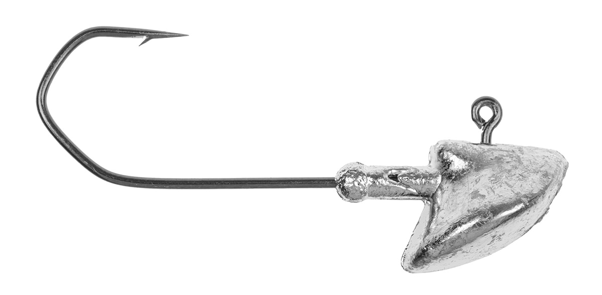 ProfiBlinker Erie-Stand-up-Jig mit High-Carbon Haken in Titan / Größe G / extra schwer / 22g / 50er Pack