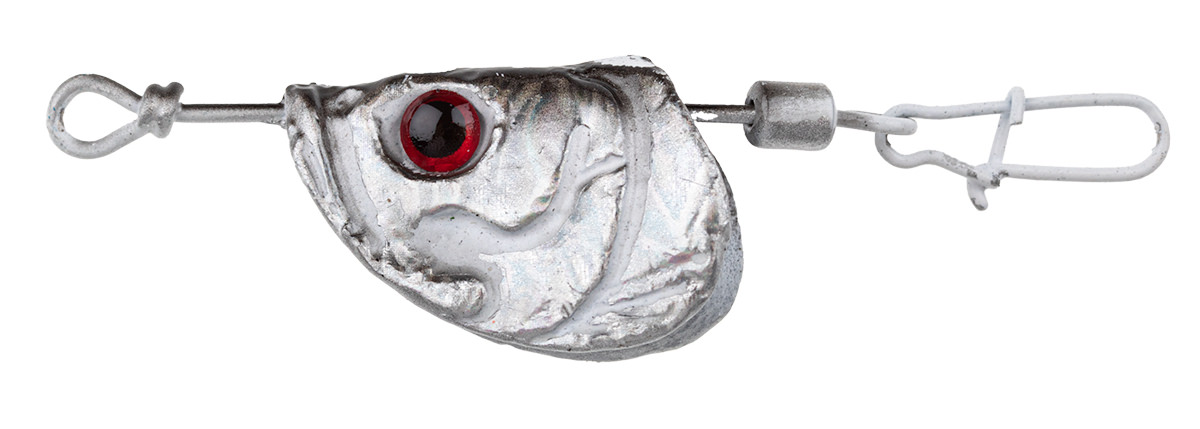 ProfiBlinker Kiemen-Vorschaltkopf beweglich / Weißfisch / 9g / 2er Pack 