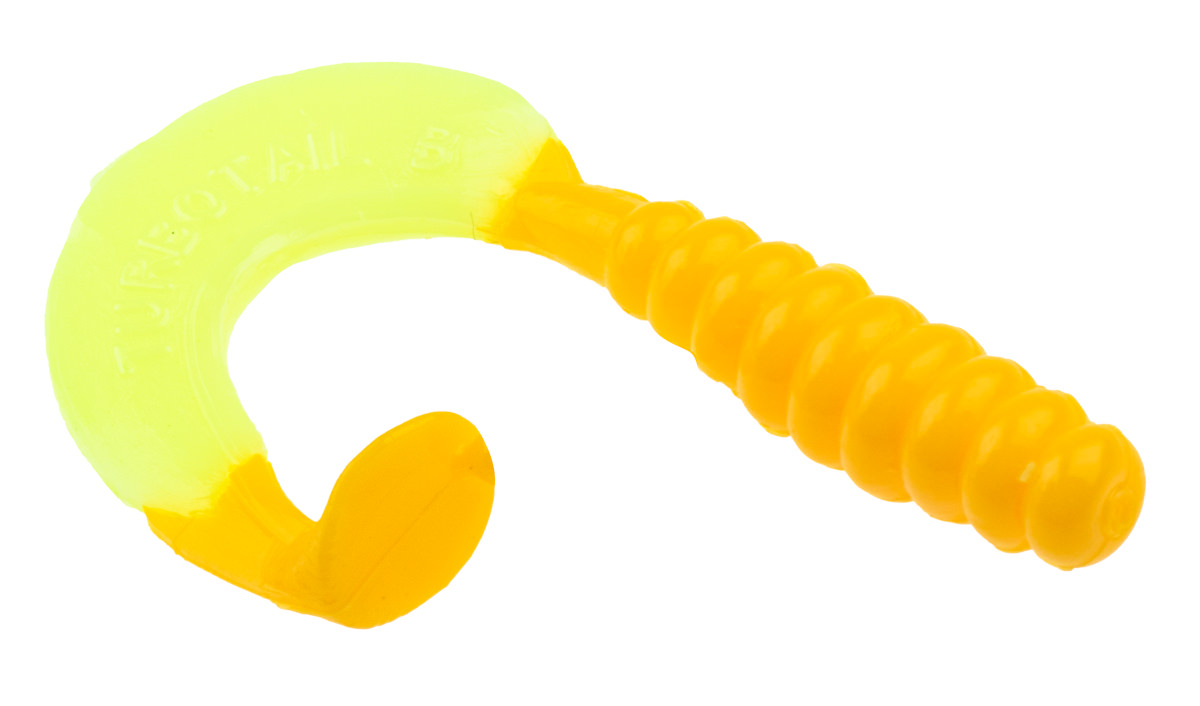 ProfiBlinker Turbotail Größe E 12,5cm Schwefel-Gelb / 50er Pack 