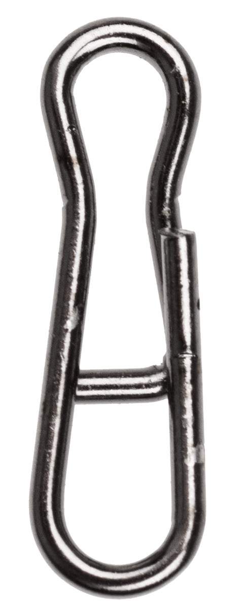 ProfiBlinker High Energy X-Strong Quick Snap Karabiner in Schwarz / Größe 1 / 10er Pack 