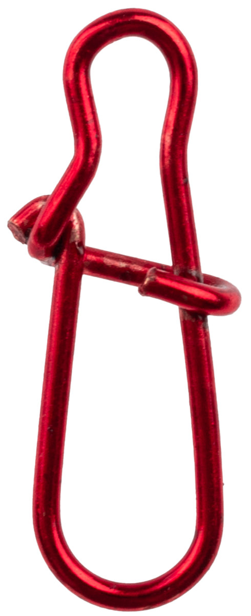 ProfiBlinker High Energy XXX-Strong Fastlock Snap Kunstköder-Karabiner in Rot / Tragkraft 20,3kg / Größe 16 / 10er Pack