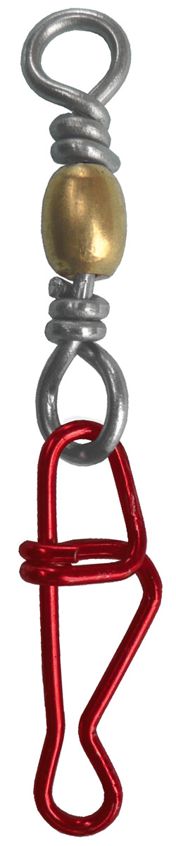 ProfiBlinker High Energy XXX-Strong Super Duolock Kunstköder-Wirbel in Rot / Größe 12 / 5er Pack 