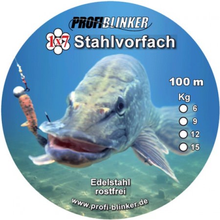 ProfiBlinker 1x7 Titan-Vorfächer Meterware / 15kg Tragkraft / 2m