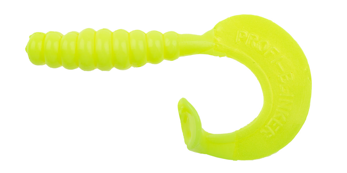ProfiBlinker Turbotail Größe C 7,5cm Feuer-Gelb / Neon-Gelb / 100er Pack 