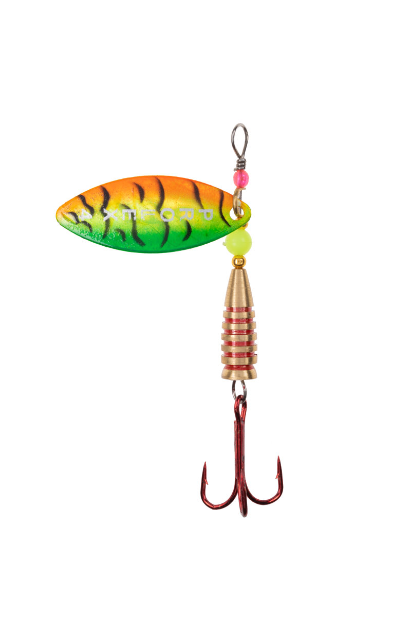 ProfiBlinker Prollex-Long Weitwurf Spinner / Firetiger-Effektlackierung / Größe 1 / 4g 