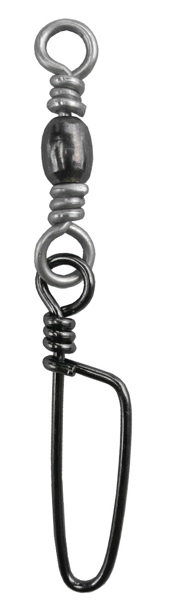 ProfiBlinker High Energy XXX-Strong Coastlock Wirbel in Silber-Schwarz / Tragkraft 31,6 kg / Größe 12 / 5er Pack