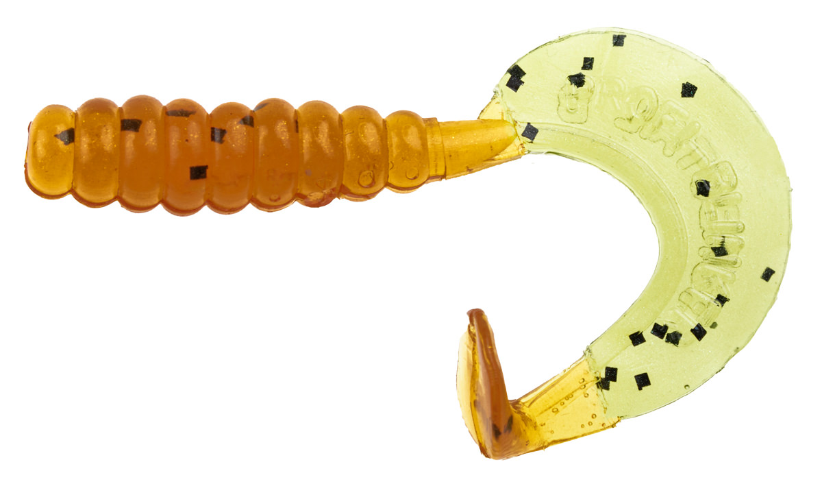 ProfiBlinker Turbotail Größe C 7,5cm Kaulbarsch / Glanz-Effekt / 100er Pack 