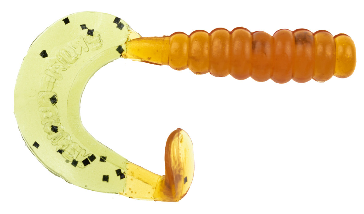 ProfiBlinker Turbotail Größe C 7,5cm Kaulbarsch / Glanz-Effekt / 100er Pack 