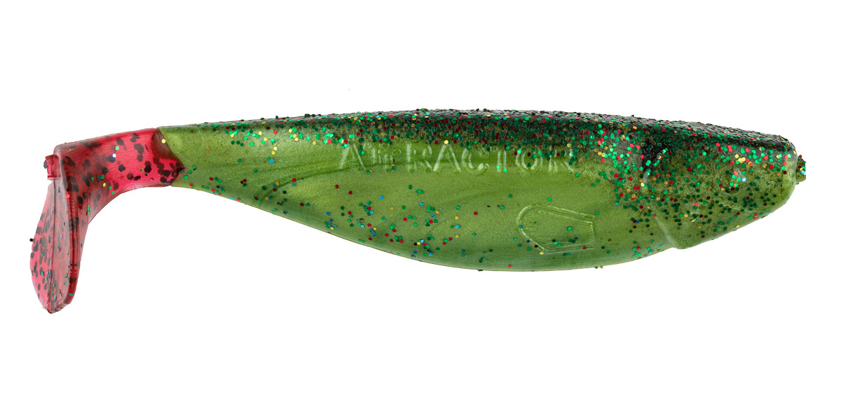 ProfiBlinker Attractor Größe A 3cm Raubfisch-Grün / 1000er Pack 