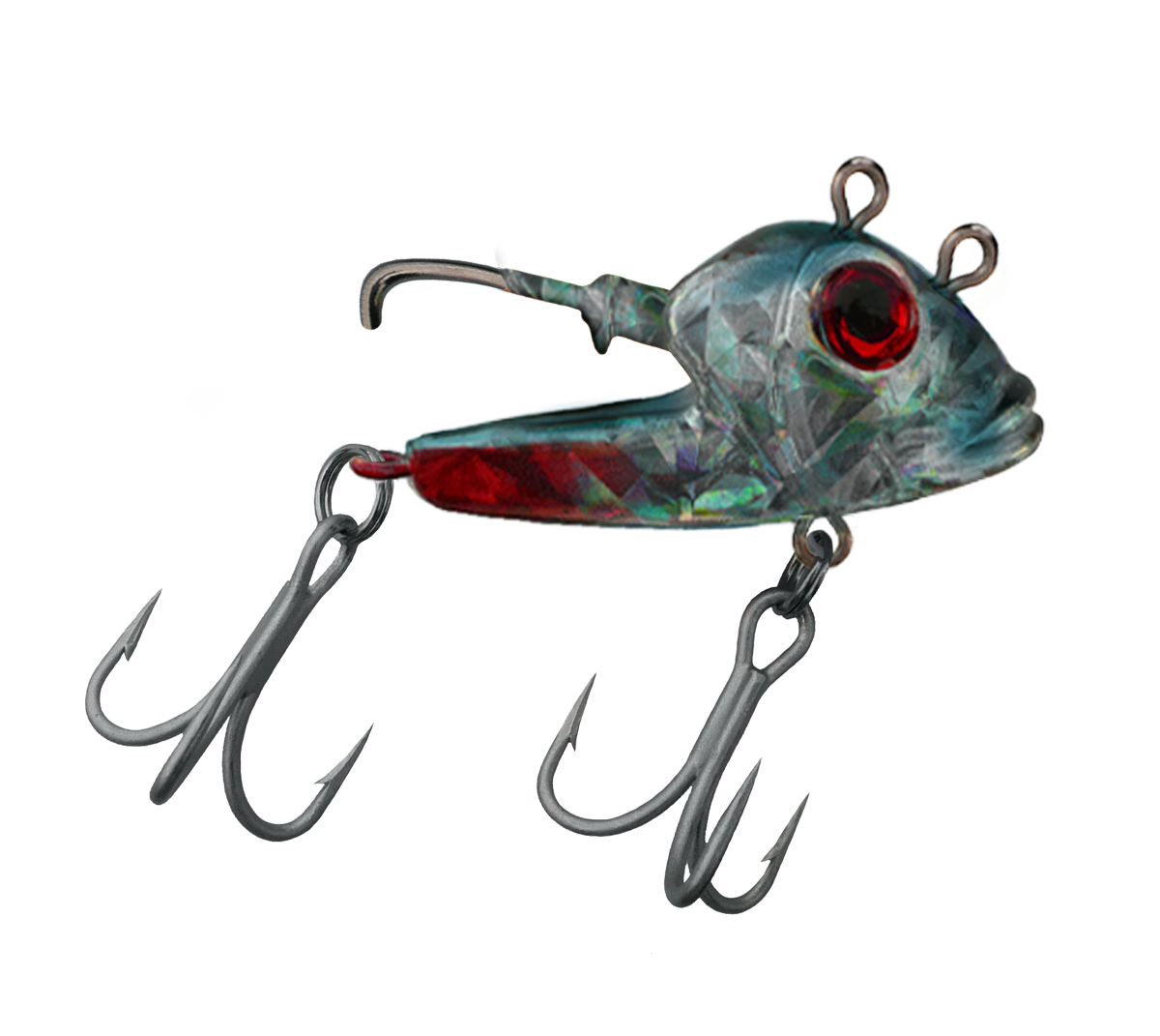 ProfiBlinker Halligalli Verticalli mit Drillingen Makrele / Gewicht 180g 