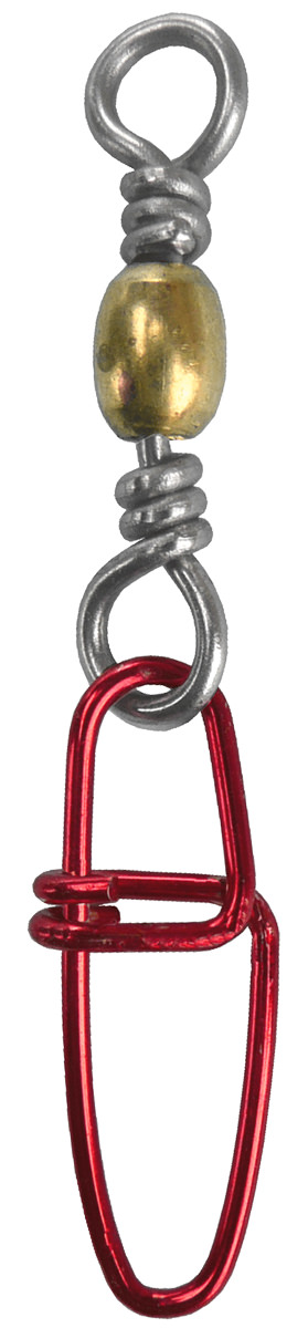 ProfiBlinker High Energy XXX-Strong Duolock Kunstköder-Wirbel in Rot / Tragkraft 17,1 kg / Größe 16 / 5er Pack