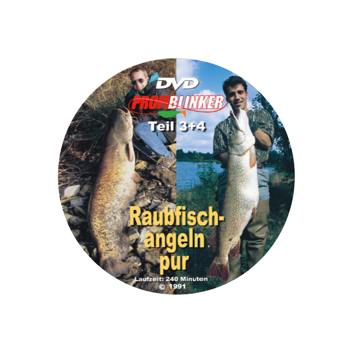 ProfiBlinker DVD "Raubfischen pur" Teil 3 + 4 