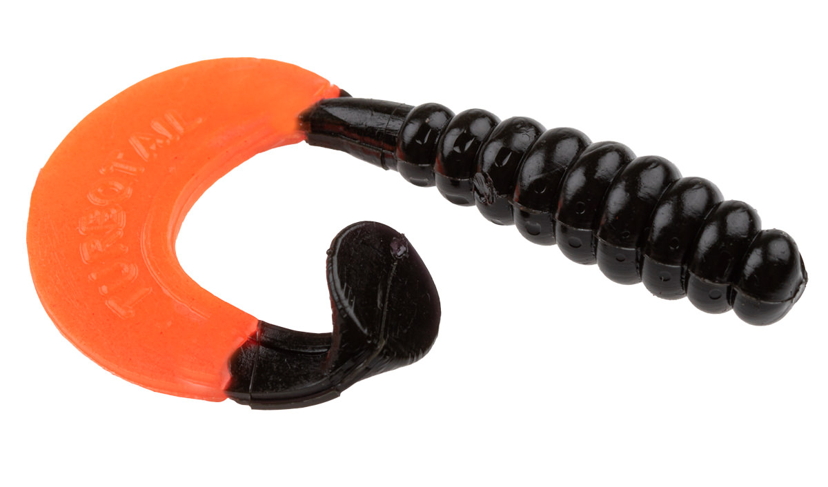 ProfiBlinker Turbotail Größe D 10,5cm Schwarz-Rot / 100er Pack 