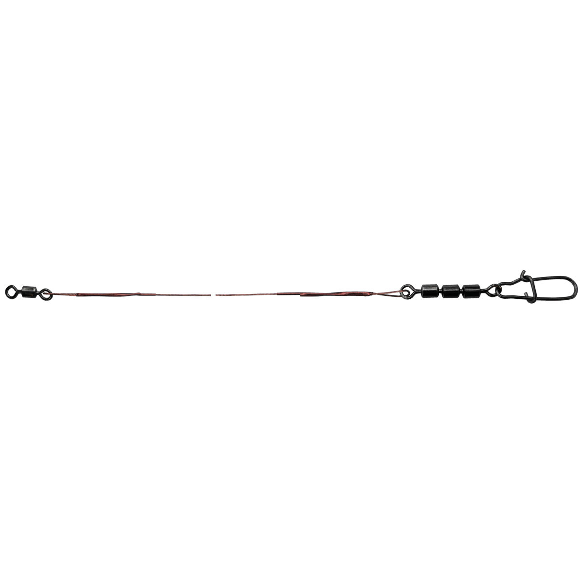 ProfiBlinker Antidrall Stahlvorfach mit X-Strong High-Speed-Wirbel / 30cm / 9kg / 20er Pack 